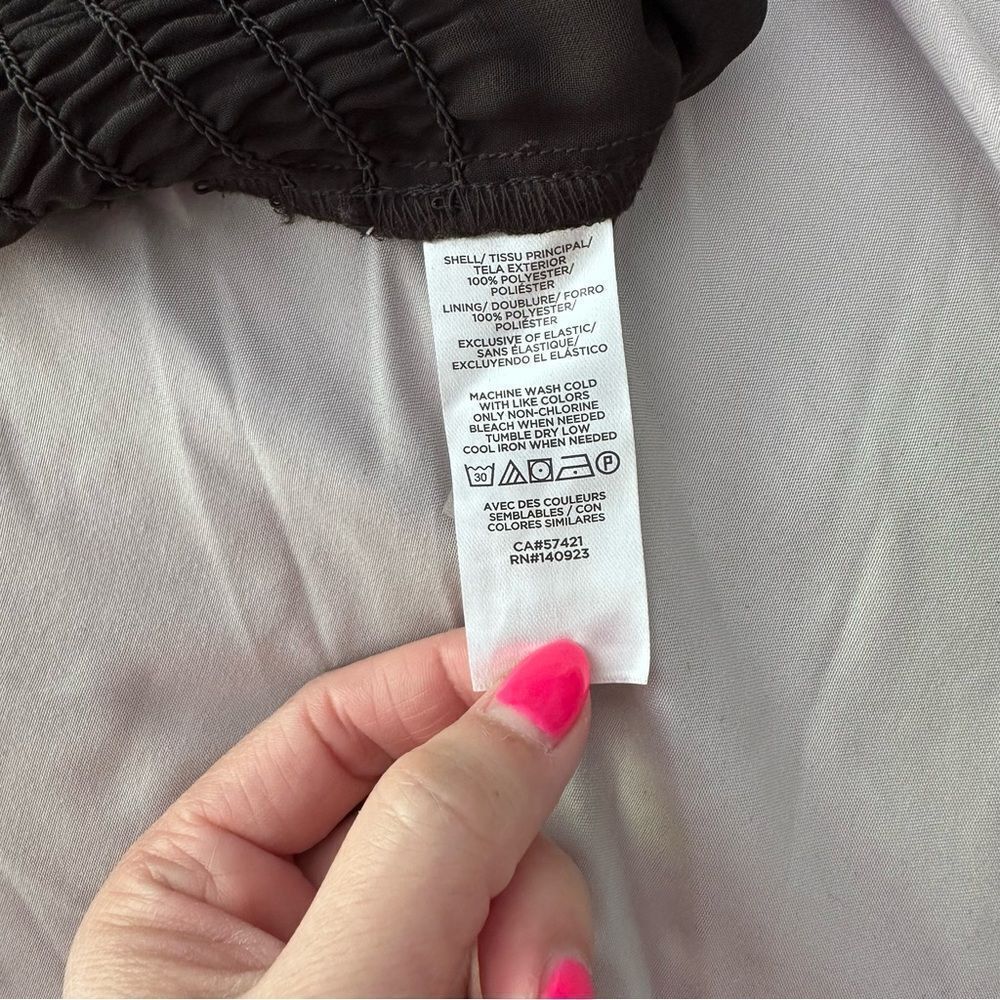 NWT! Ann Taylor Ruffle Flowy Peasant Blouse - Picture 9 of 9
